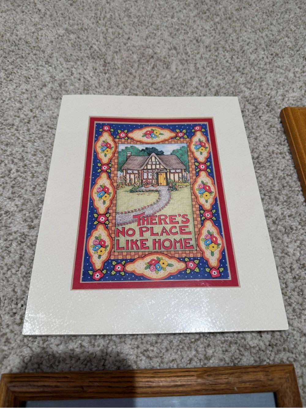 Vintage Cottagecore Framed Art Prints Sisterhood Friendship House Blessing Set